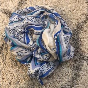 Patterned infinity scarf